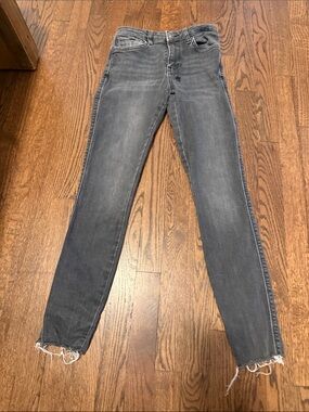 Ksubi Women's Skinny Jeans in Washed Black-Gray size 24